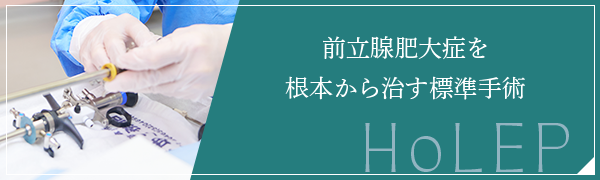バナーHoLEP